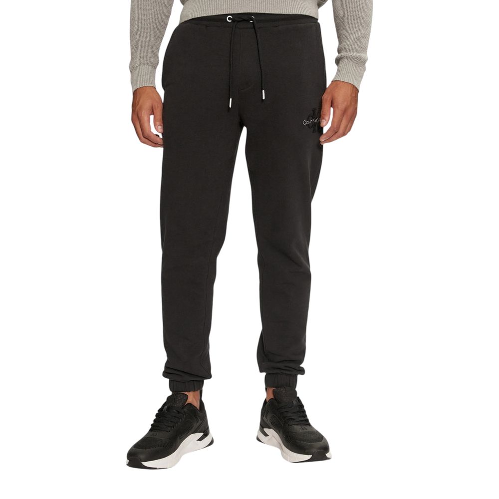 Black Organic Cotton Joggers Workout Pant
