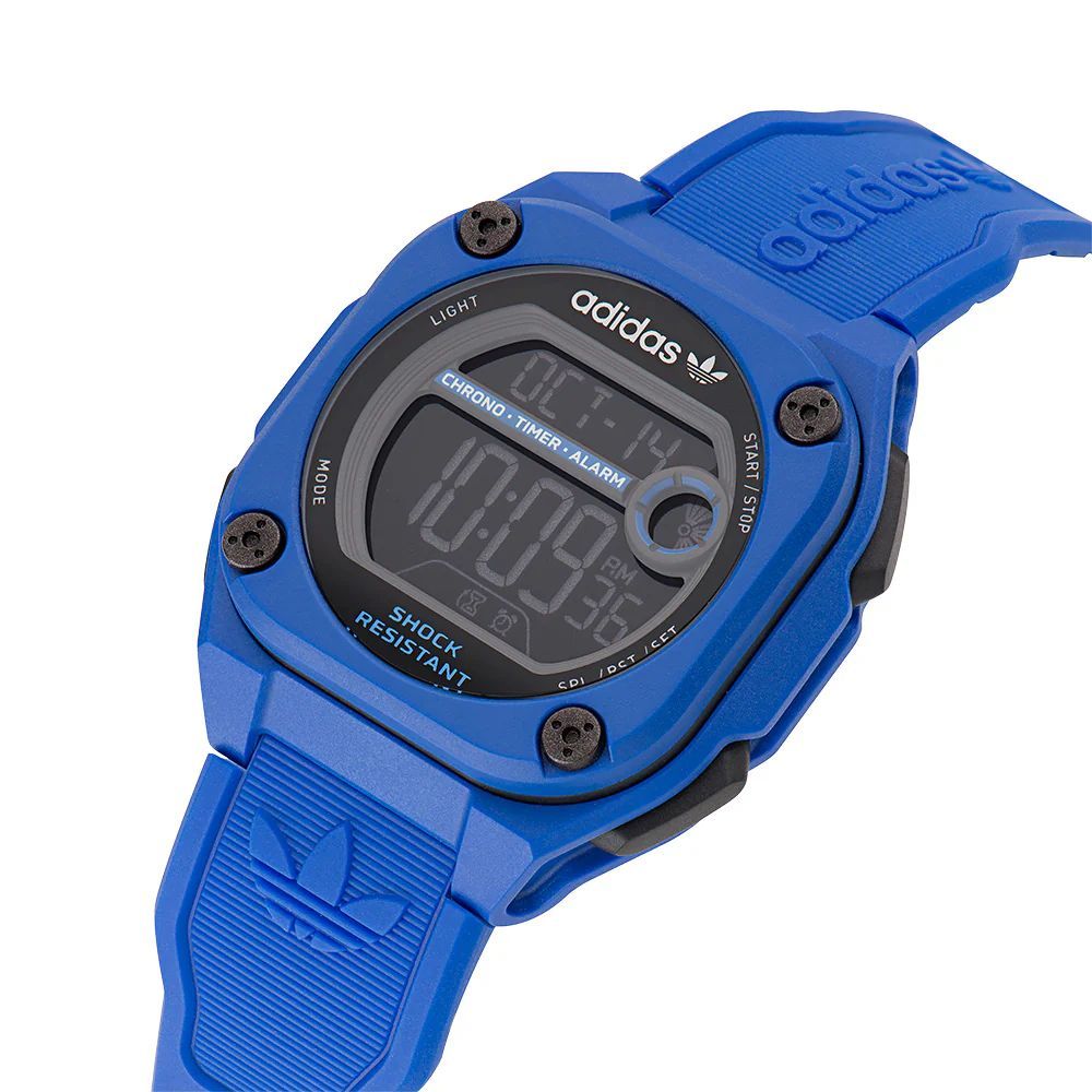 Blue Synthetic Digital Watch