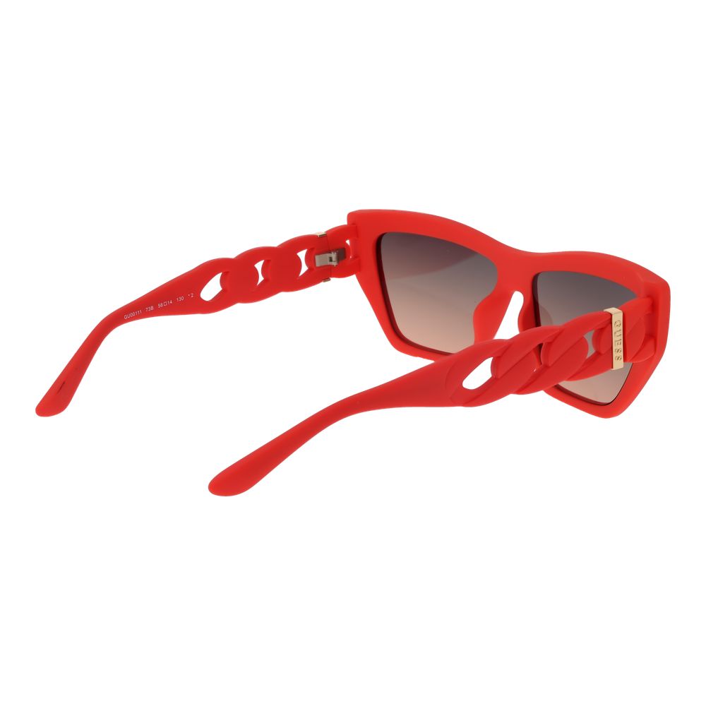 Red Plastic Sunglasses