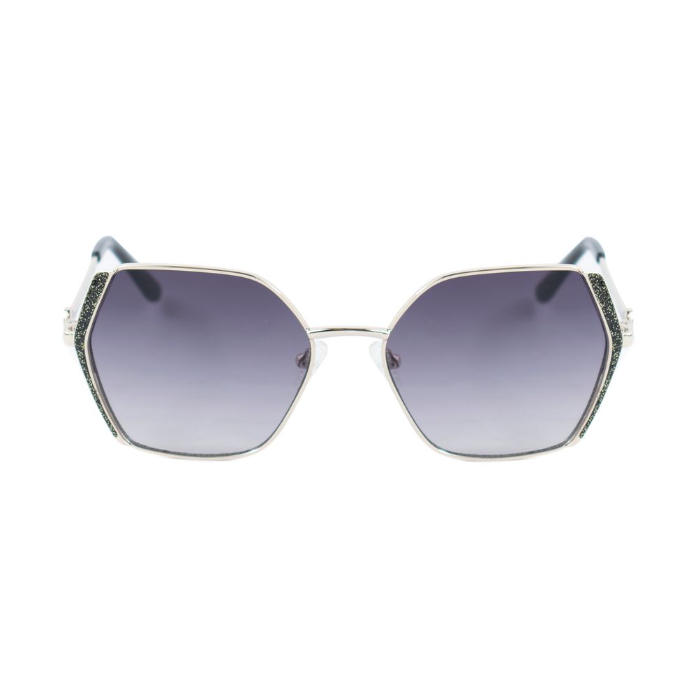 Gray Metal Sunglasses