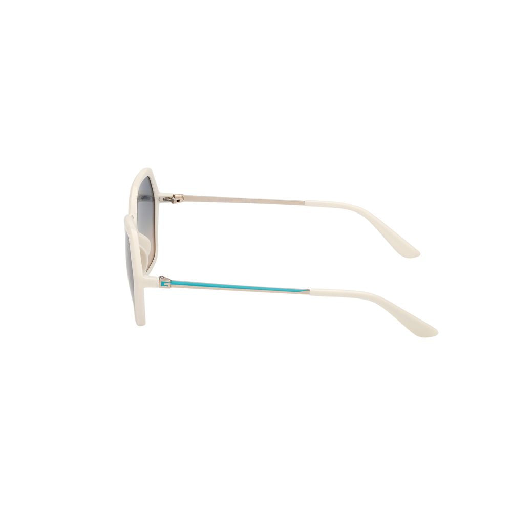 White Resin Sunglasses