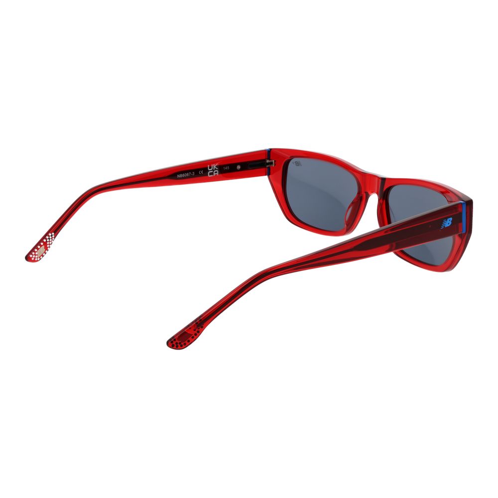 Red Plastic Sunglasses