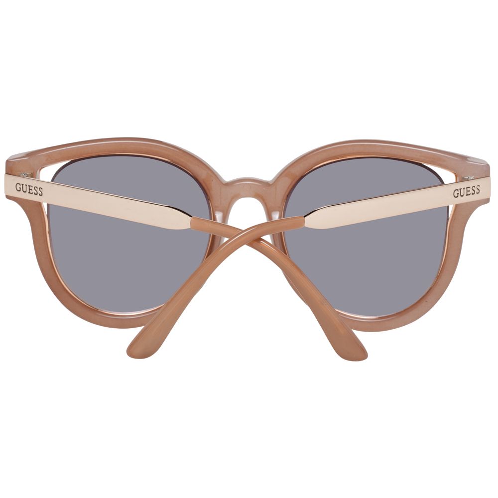 Brown Metal & Plastic Sunglasses