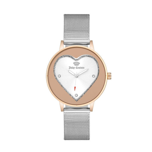 Silver Stainless Steel Dress Watch