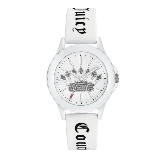 White Synthetic Bracelet Watch