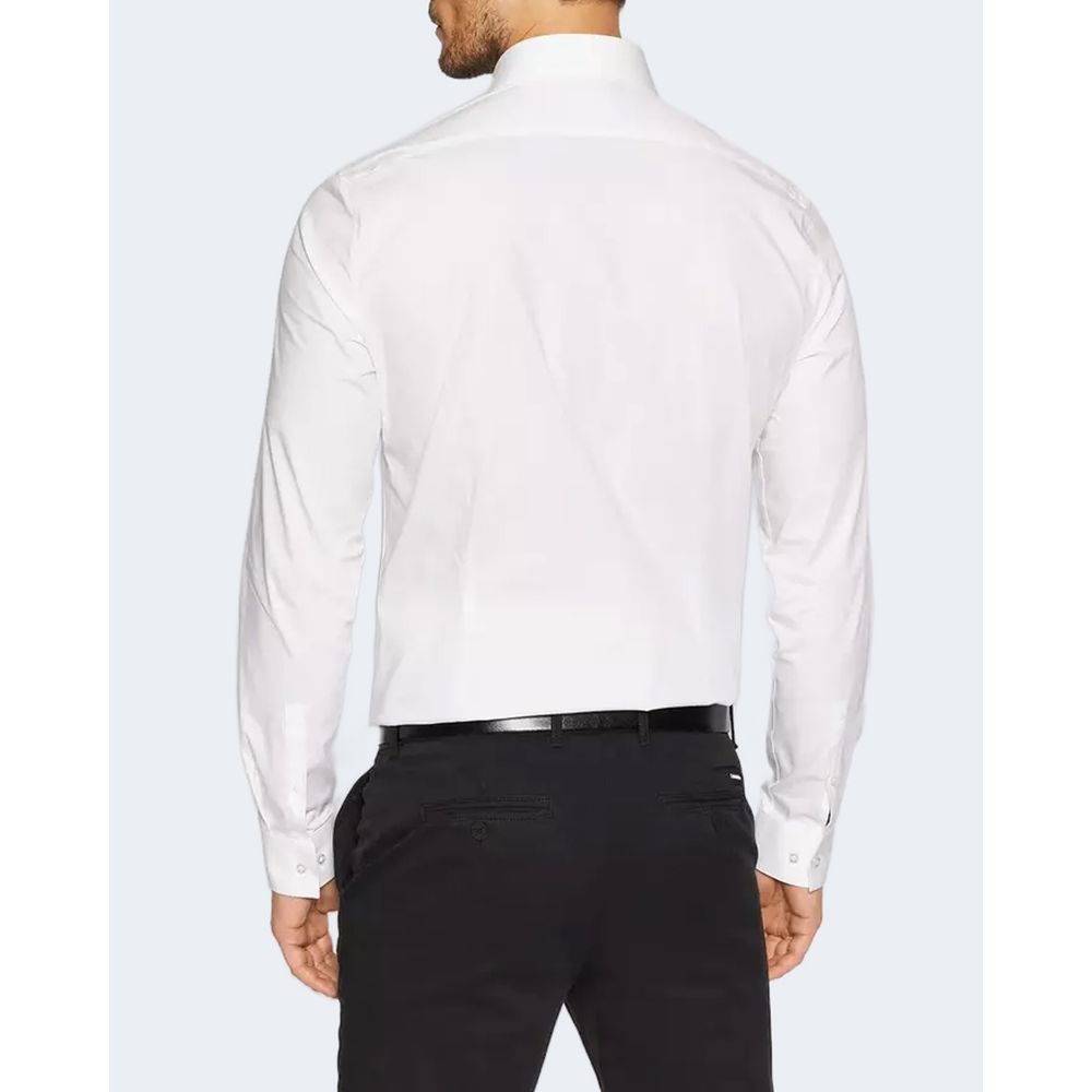 White Cotton Dress Shirt