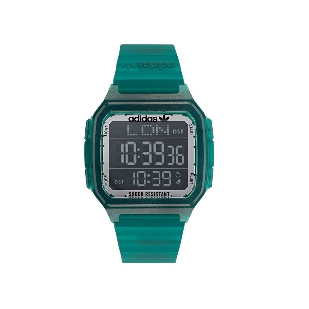 Green Resin Digital Watch