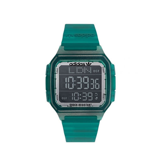 Green Resin Digital Watch
