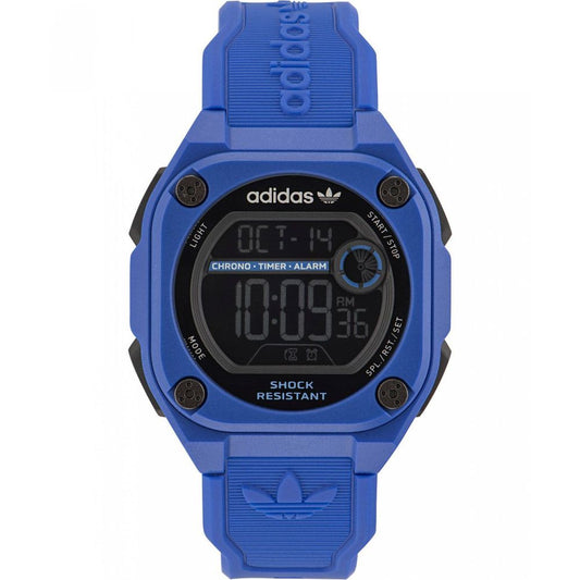 Blue Synthetic Digital Watch