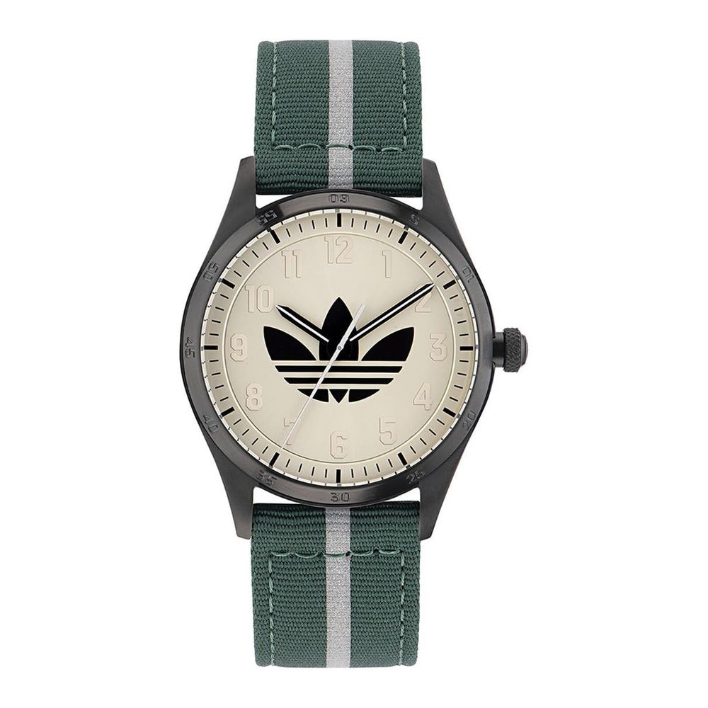 Green Fabric Sport Watch