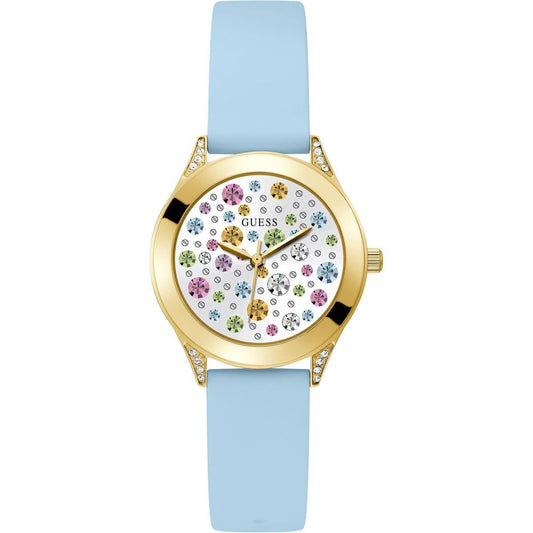 Blue Synthetic Bracelet Watch