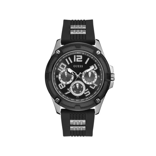 Black Synthetic Sport Watch