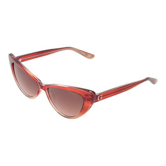 Burgundy Plastic Sunglasses