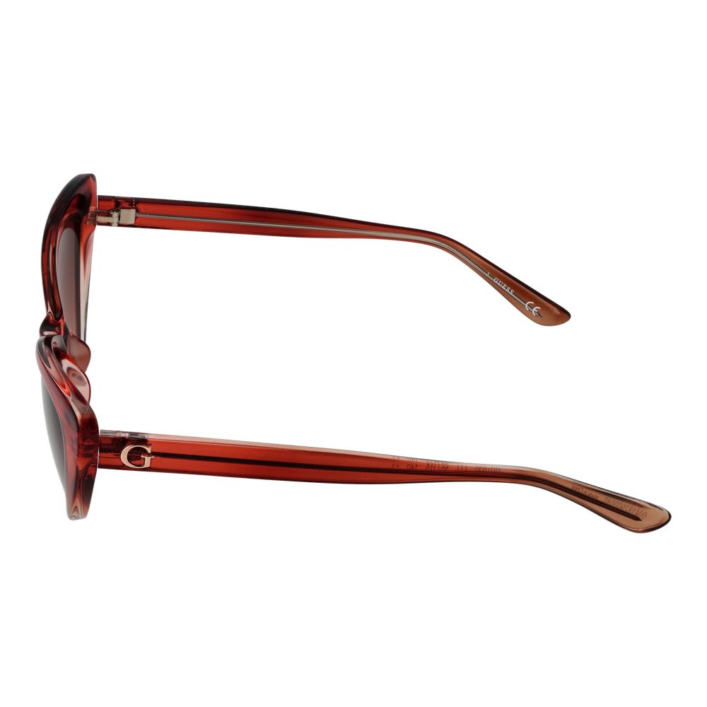 Burgundy Plastic Sunglasses