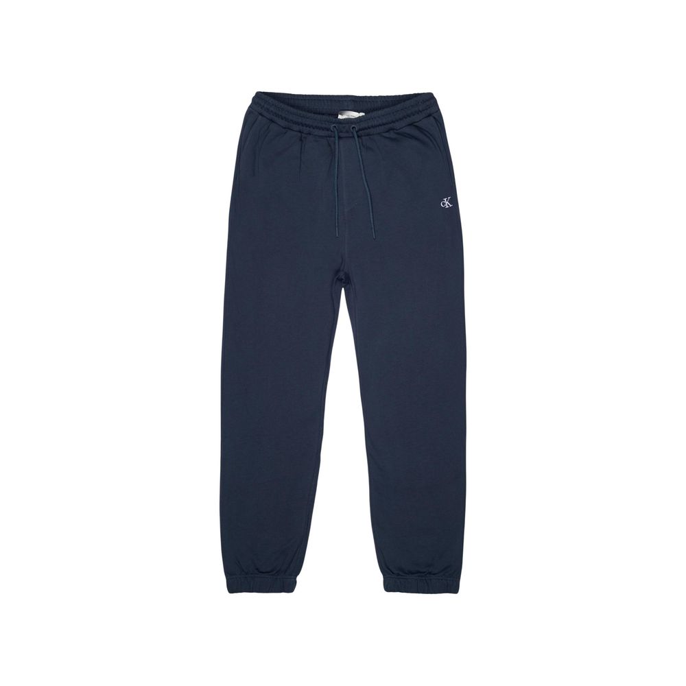 Blue Organic Cotton Joggers Workout Pant