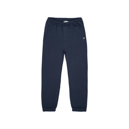 Blue Organic Cotton Joggers Workout Pant
