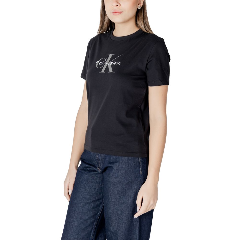 Black Cotton T-Shirt