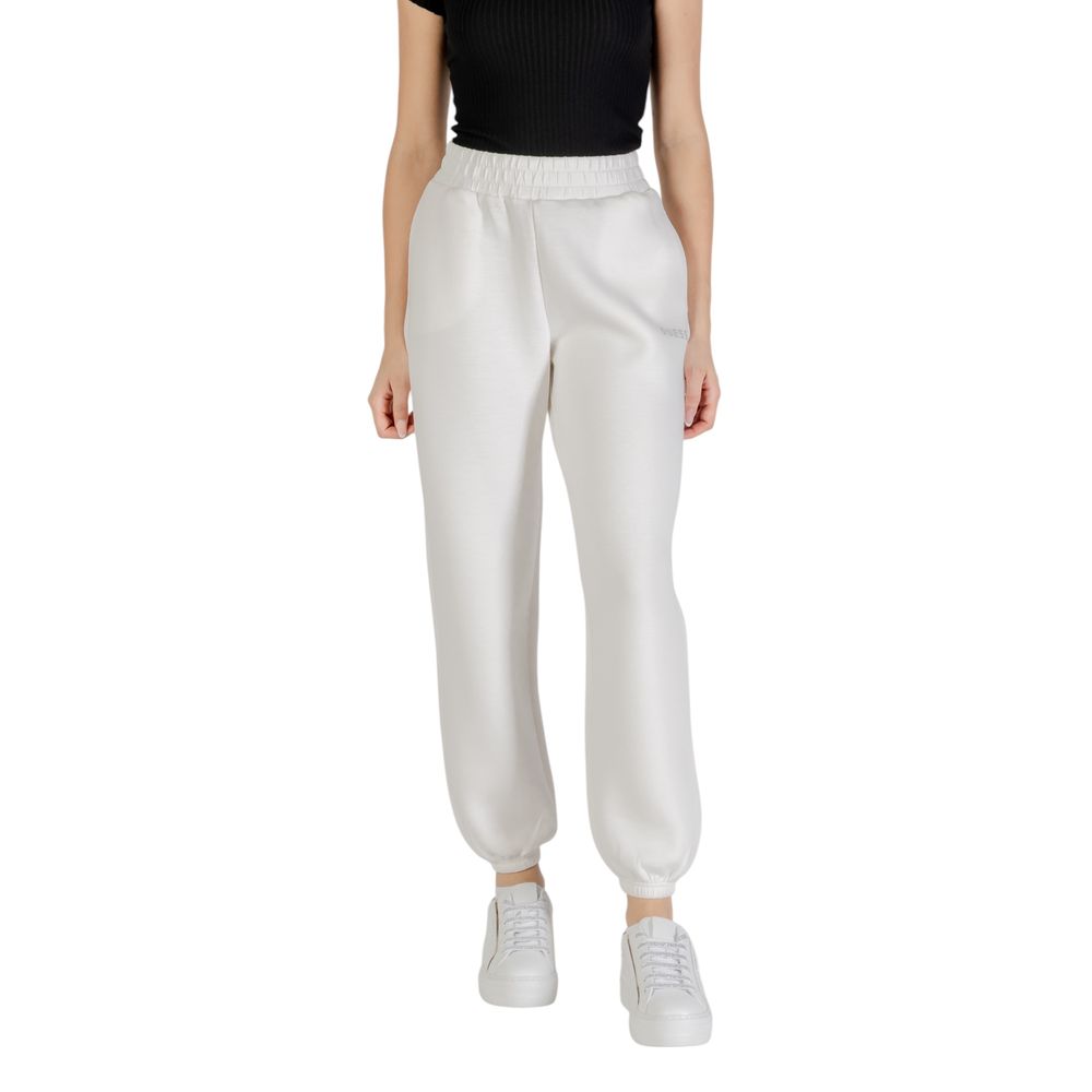Cream Viscose Joggers (Workout Pants)