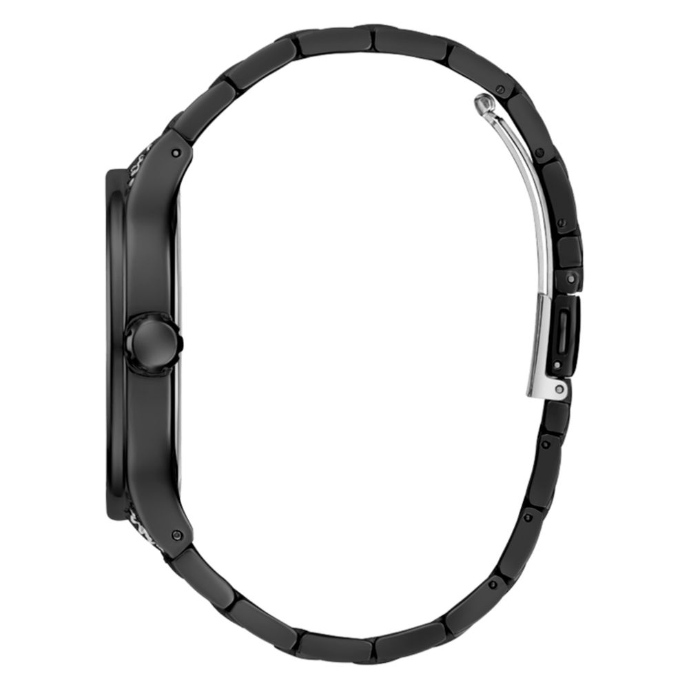 Black Stainless Steel Dress Watch